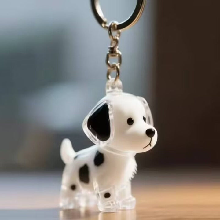 Minnesmykke i pels i hundeform Skanto