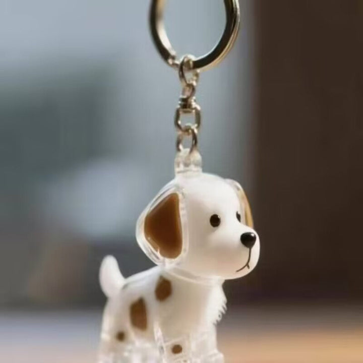 Minnesmykke i pels i hundeform Skanto