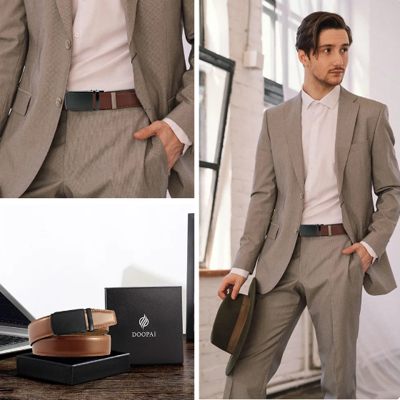 Skanto | Herrebelt med Automatisk Spenne - Eleganzio