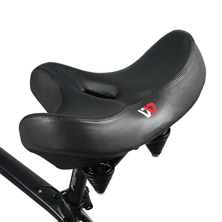 Breiter Herren-Fahrradsattel, ergonomisk, stoßdämpfend
