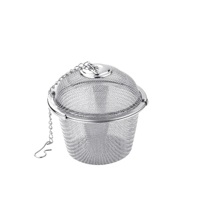 Mesh Infuser med låsende kjede i rustfritt stål te krydder sil ball | Skanto