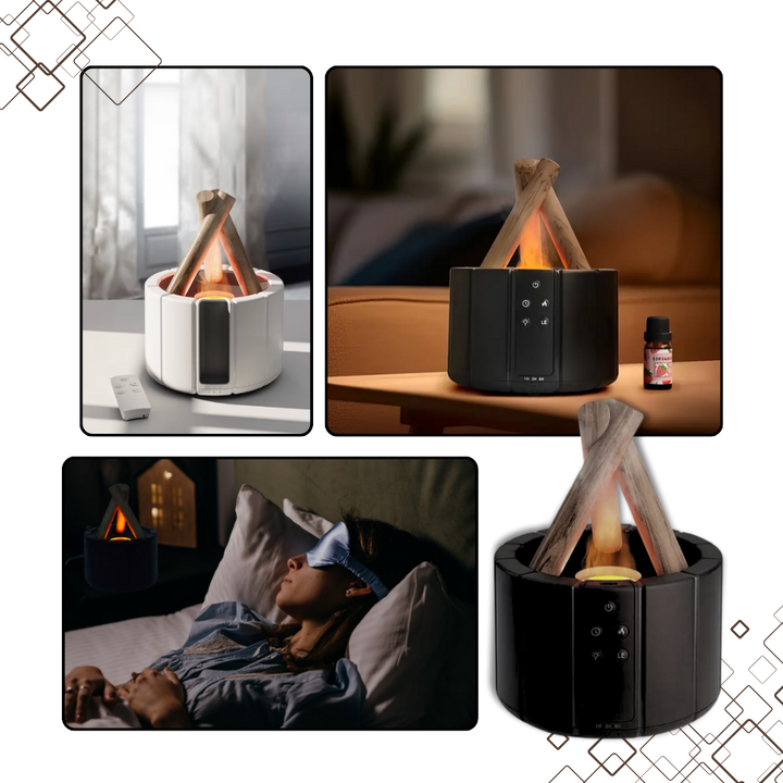 Fascinerende Bål Aromaterapidiffusor