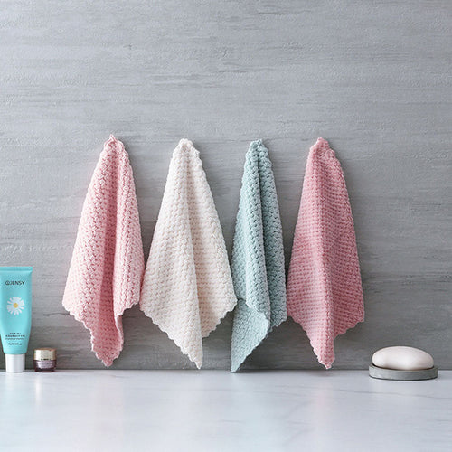 Mikrofiber Rengjøringsklut Vannabsorpsjon Kjøkkenkluter Håndkle | Skanto