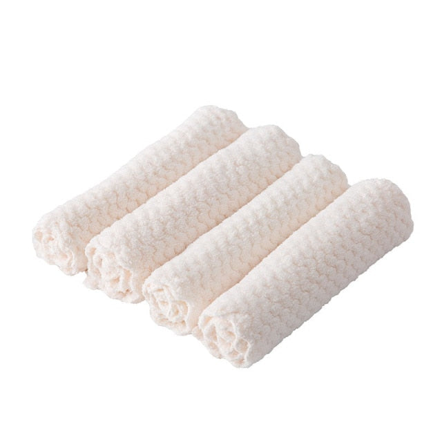 Mikrofiber Rengjøringsklut Vannabsorpsjon Kjøkkenkluter Håndkle | Skanto