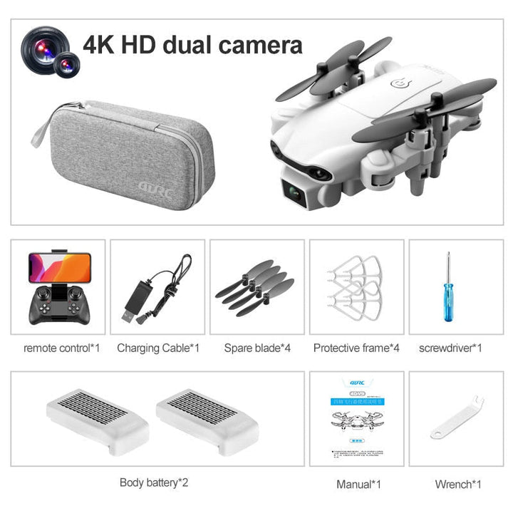 Skanto | Mini Drone V9 RC- 4k Dual Kamera HD