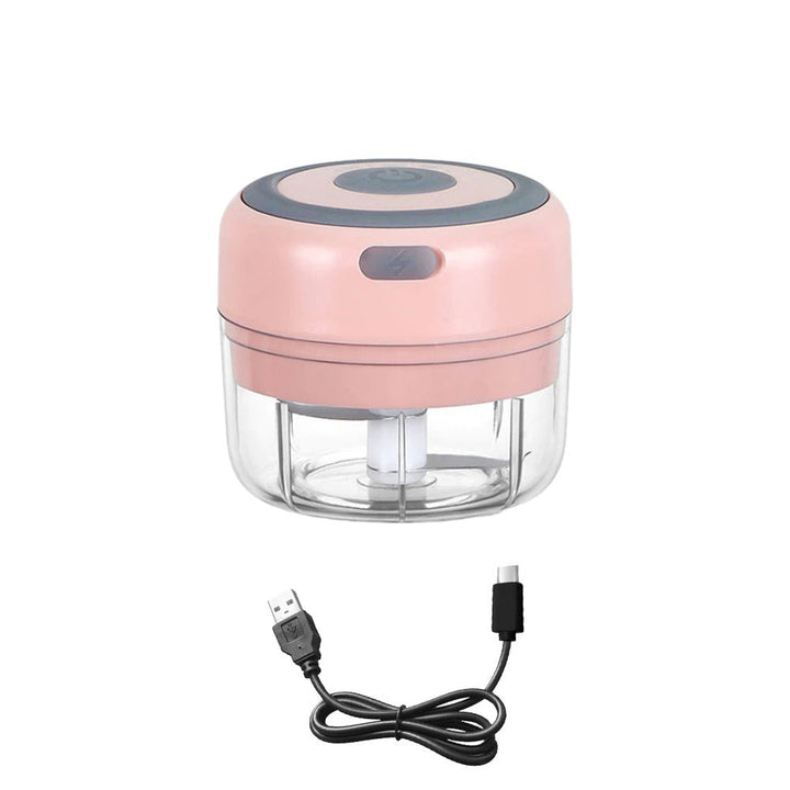 Mini Elektrisk Hvitløk USB Lading Ingefær Moser Knuser Maskin | Skanto