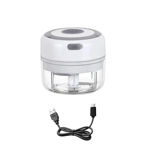 Mini Elektrisk Hvitløk USB Lading Ingefær Moser Knuser Maskin | Skanto