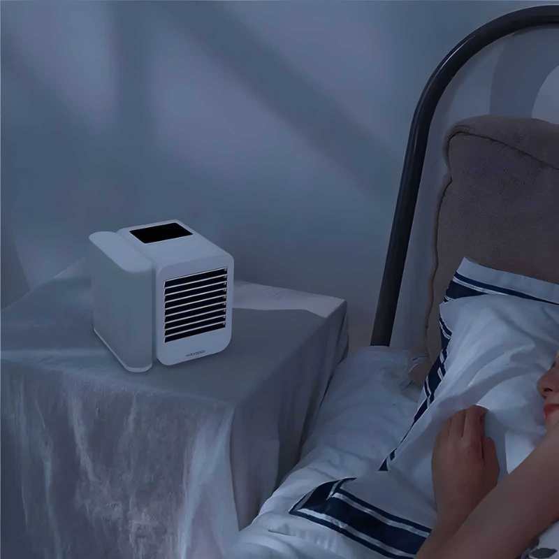 MicroCool Mini Air Conditioner Bærbar Fordampende Sumpkjøler med 1000ml Vanntank | Skanto