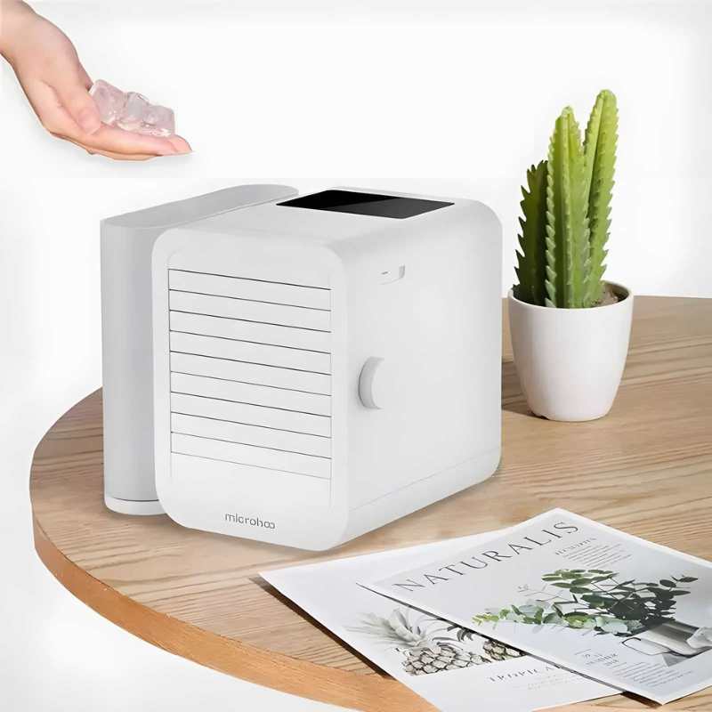 MicroCool Mini Air Conditioner Bærbar Fordampende Sumpkjøler med 1000ml Vanntank | Skanto