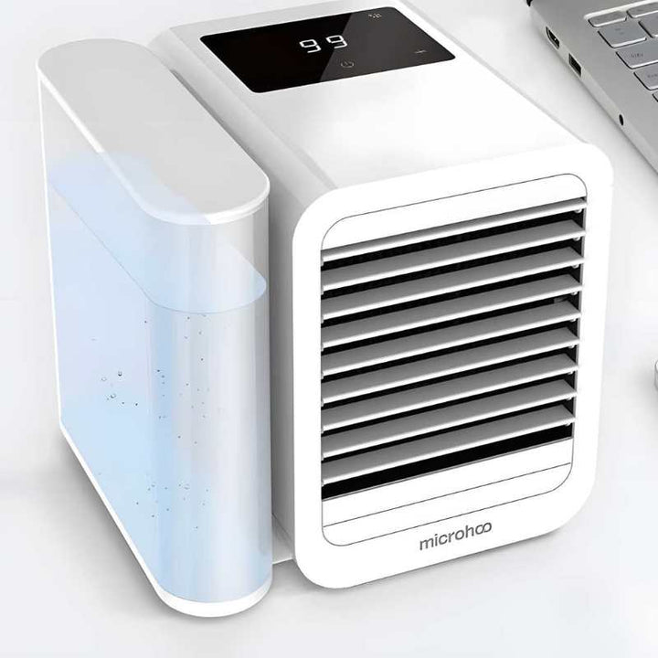 MicroCool Mini Air Conditioner Bærbar Fordampende Sumpkjøler med 1000ml Vanntank | Skanto