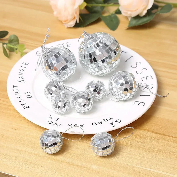 Mini roterende speilglass disko baller for fester | Skanto