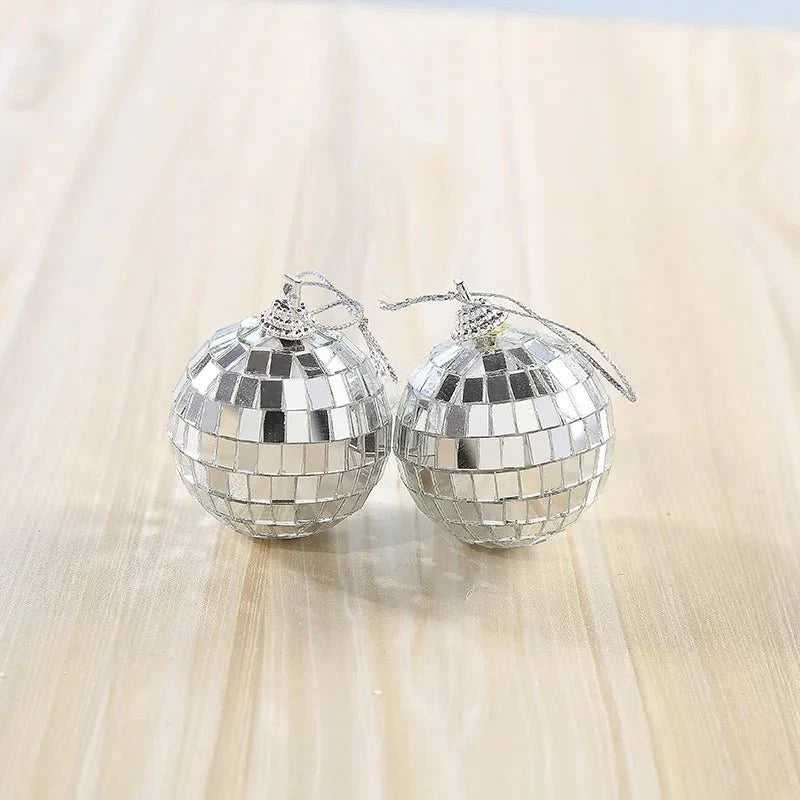 Mini roterende speilglass disko baller for fester | Skanto