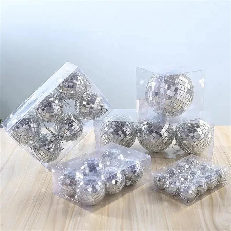 Mini roterende speilglass disko baller for fester | Skanto