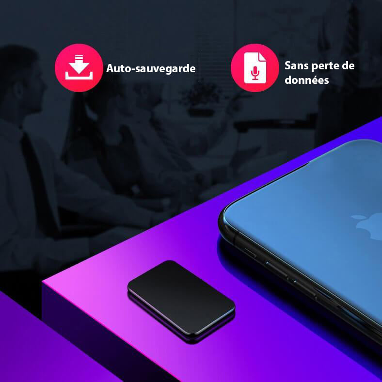 Skanto | UltraThin Mini Lydopptaker – Diskré Bærbar Opptak med Langt Batterilevetid