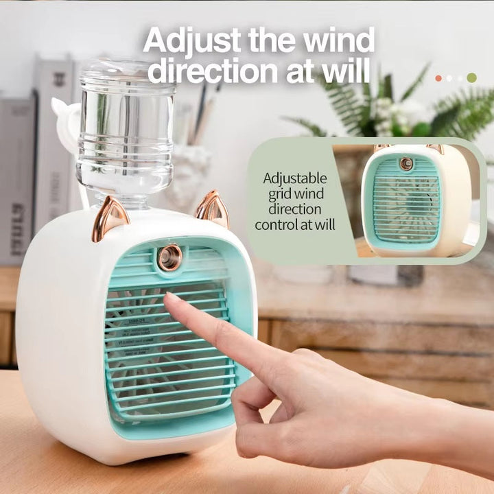 Skanto | Mini Air Conditioner med 3-hastighets vifte & tåkesprayer