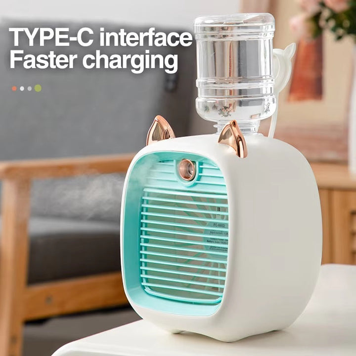 Skanto | Mini Air Conditioner med 3-hastighets vifte & tåkesprayer
