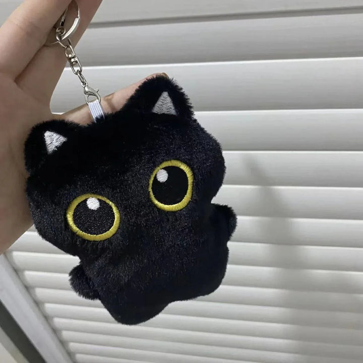 Skanto | MINIKITTY – Søt 10cm svart katteplushleke for barn