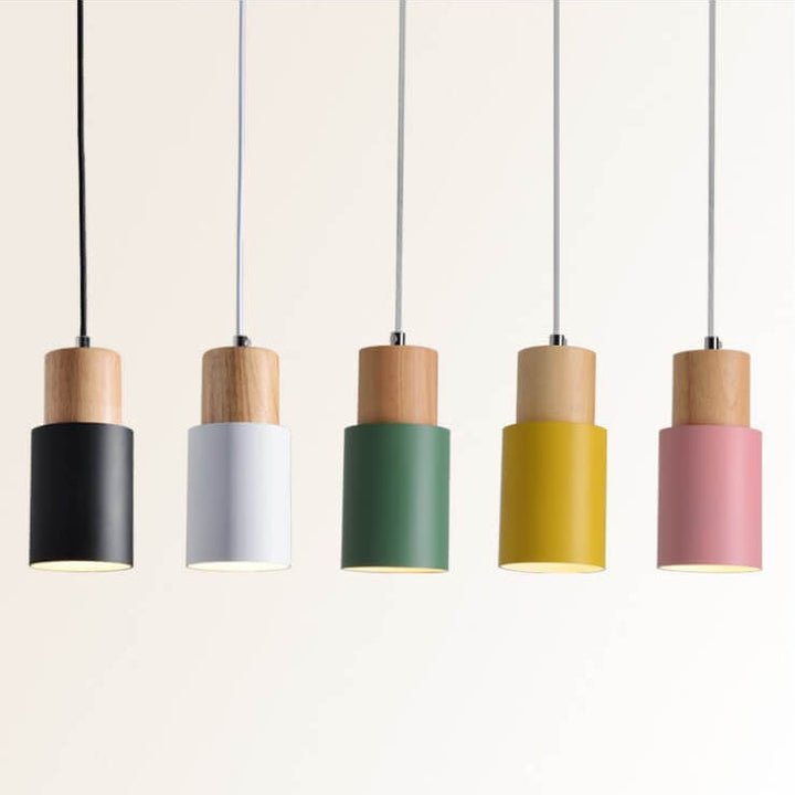 Skanto | Minimalistisk LED Sylinder Pendellampe - NordicGlow