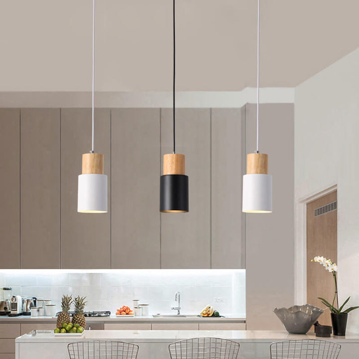 Skanto | Minimalistisk LED Sylinder Pendellampe - NordicGlow