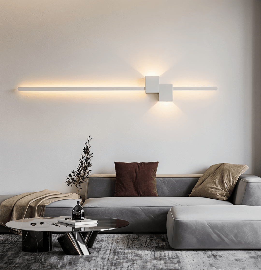 Skanto | Minimalist LED Vegglampe – The Line – Moderne & Elegant Belysning