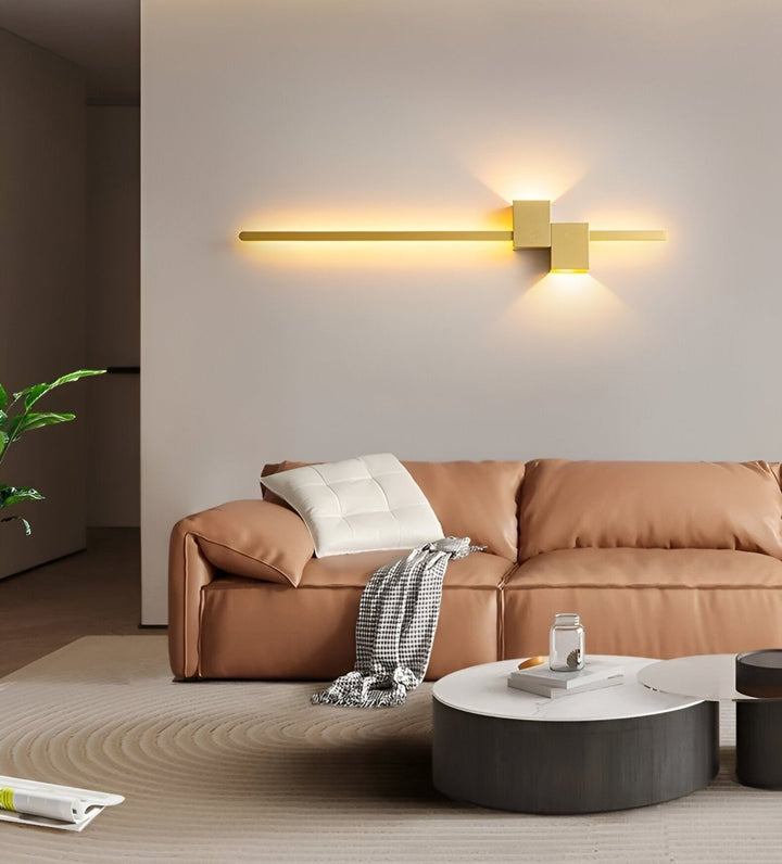 Skanto | Minimalist LED Vegglampe – The Line – Moderne & Elegant Belysning