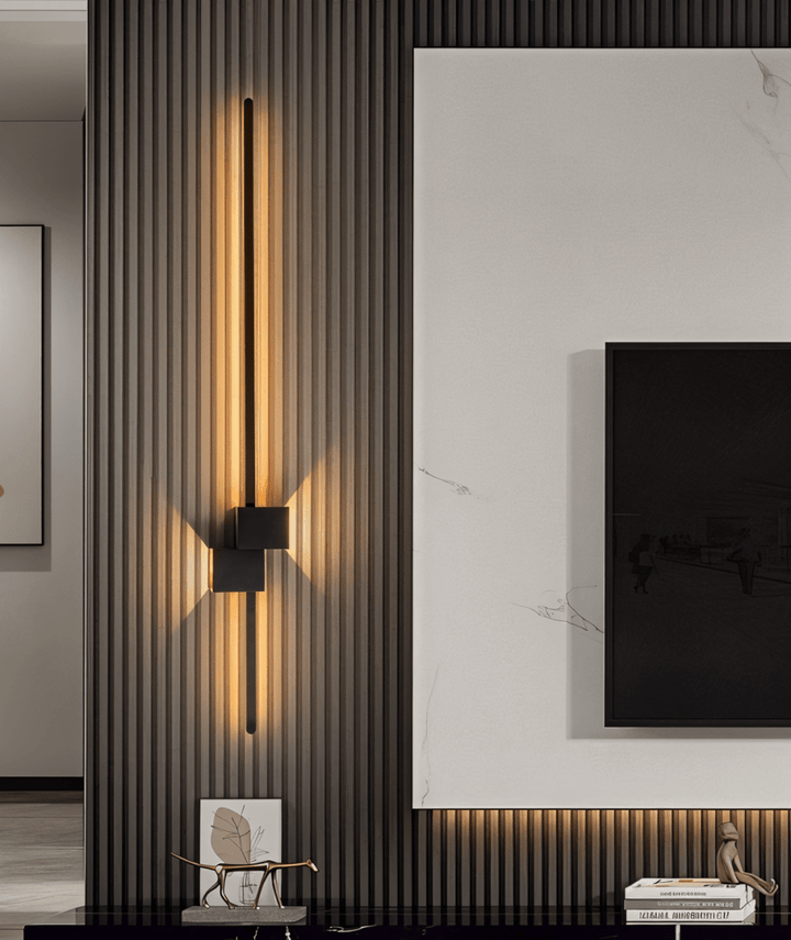 Skanto | Minimalist LED Vegglampe – The Line – Moderne & Elegant Belysning