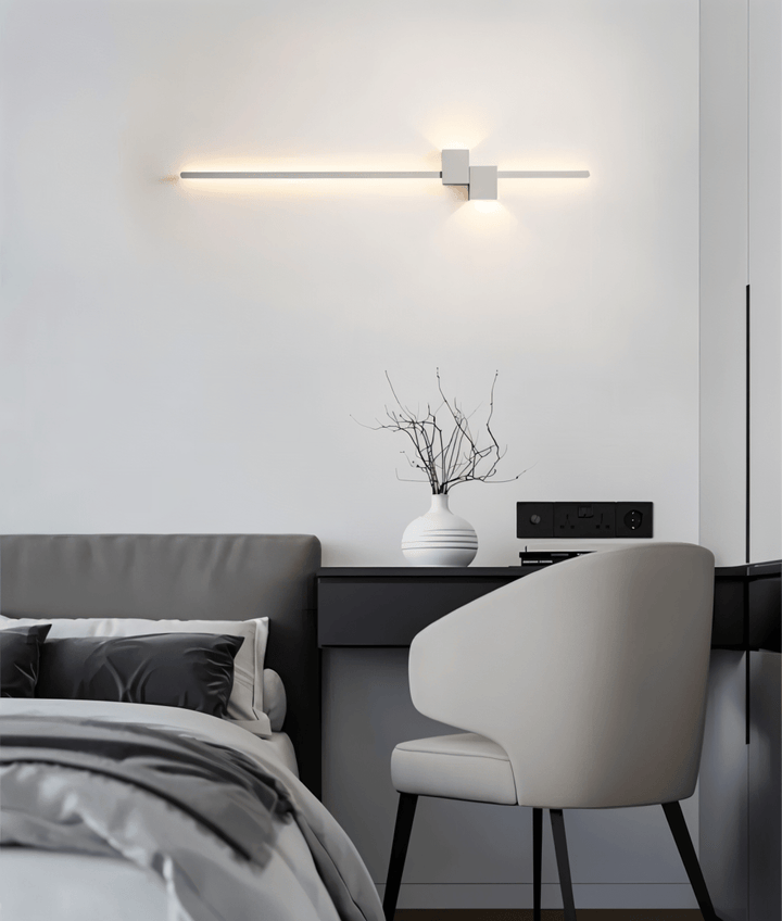 Skanto | Minimalist LED Vegglampe – The Line – Moderne & Elegant Belysning