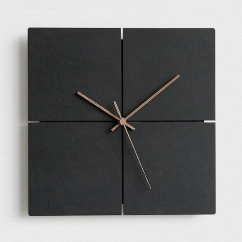 Geräuschlose, moderne Wanduhr – 30 cm (12 Zoll) dekorative MDF-design