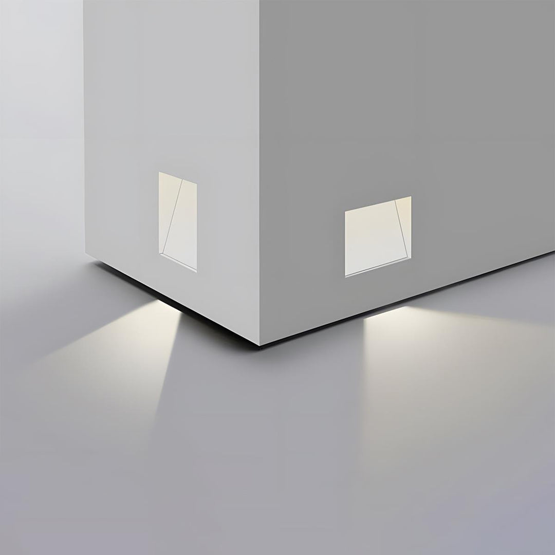 Skanto | LED Innfelt Vegglamper | Bevegelsessensor. Energisparende & Ideell for Gang. Stuer. og Soverom.