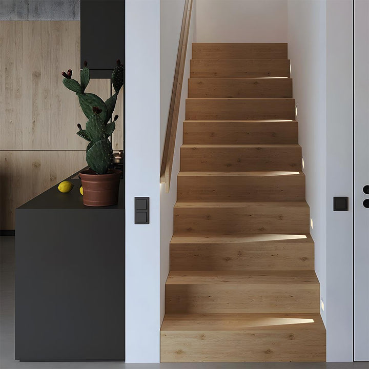 Skanto | LED Innfelt Vegglamper | Bevegelsessensor. Energisparende & Ideell for Gang. Stuer. og Soverom.