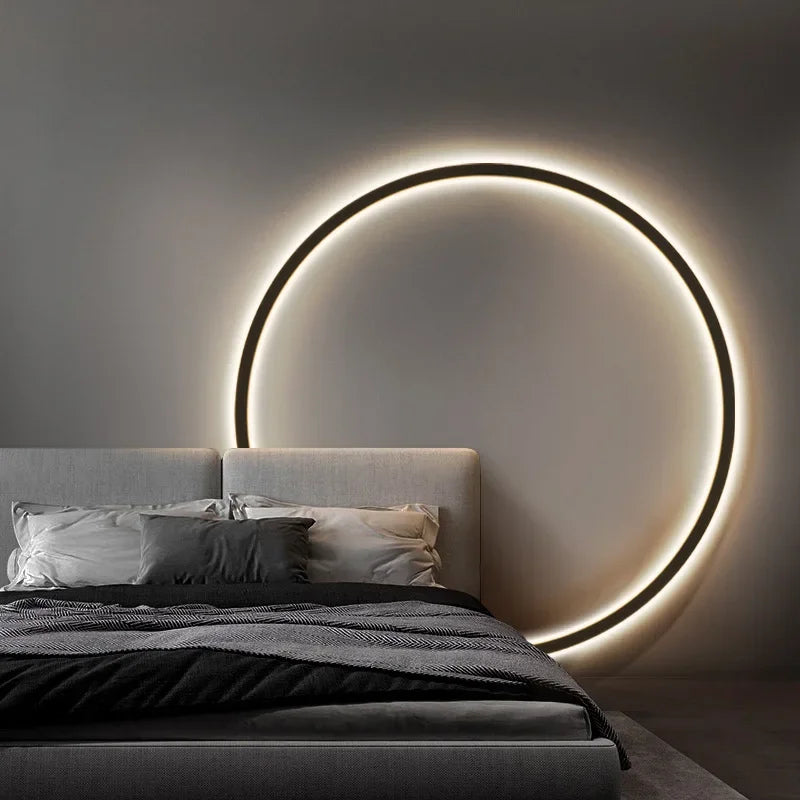 Skanto | Minimalistisk Rund Vegglampe - Lars