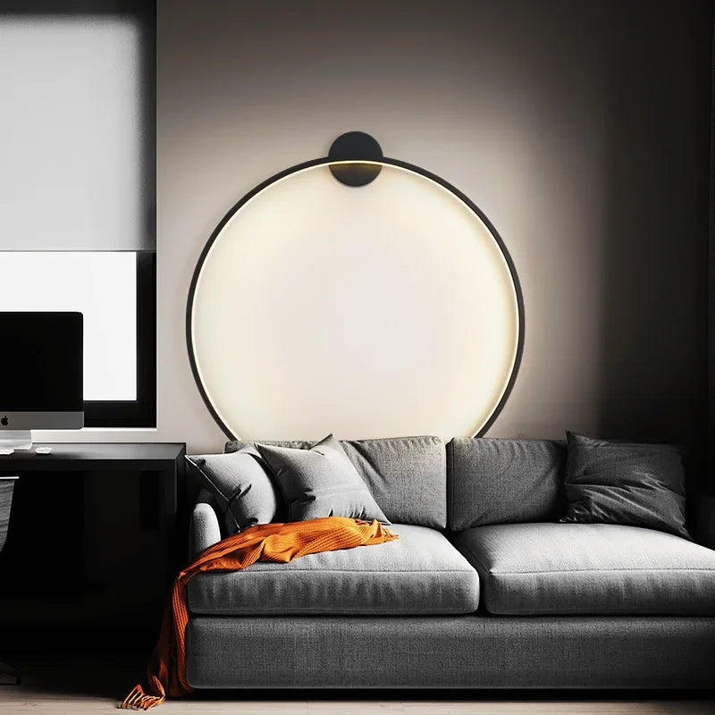 Frendorf | Minimalistisk Rund Vegglampe - Lars