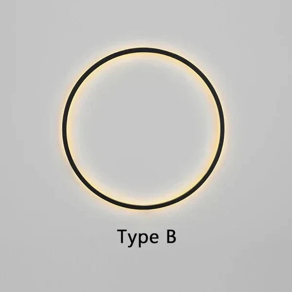 Frendorf | Minimalistisk Rund Vegglampe - Lars