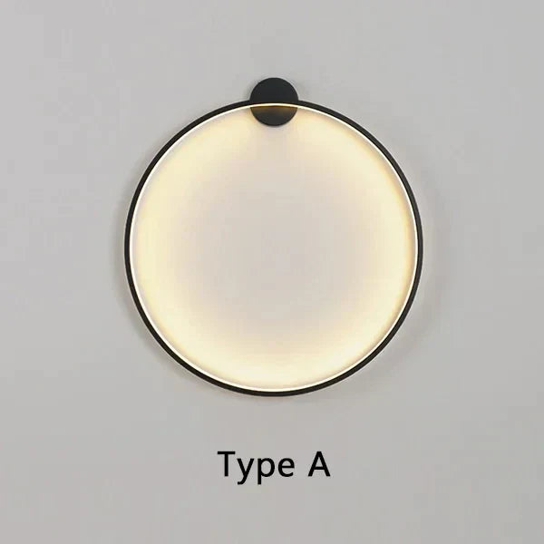Skanto | Minimalistisk Rund Vegglampe - Lars