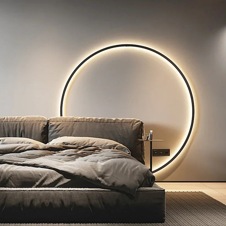 Skanto | Minimalistisk Rund Vegglampe - Lars