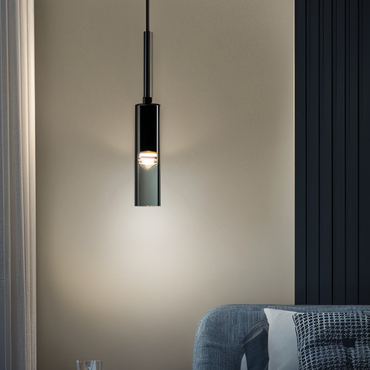 Skanto | Minimalist Vegglampe med Røykglass - Orvane