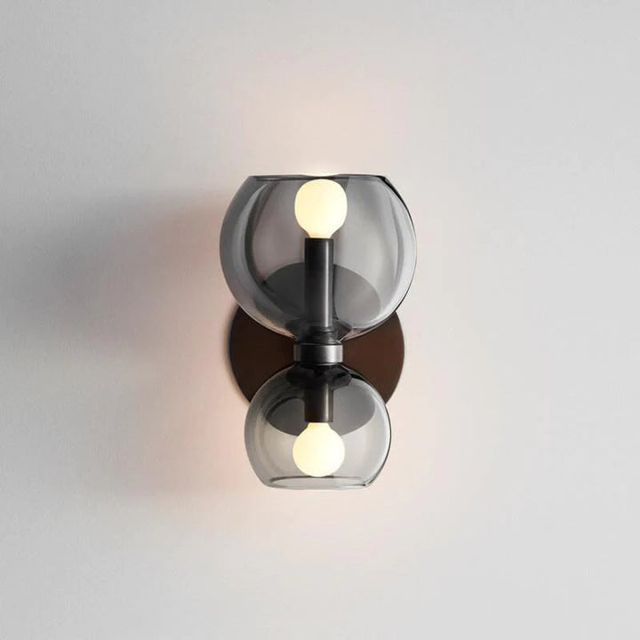 Skanto | Minimalistisk Dobbel LED Vegglampe – Lumis Duo