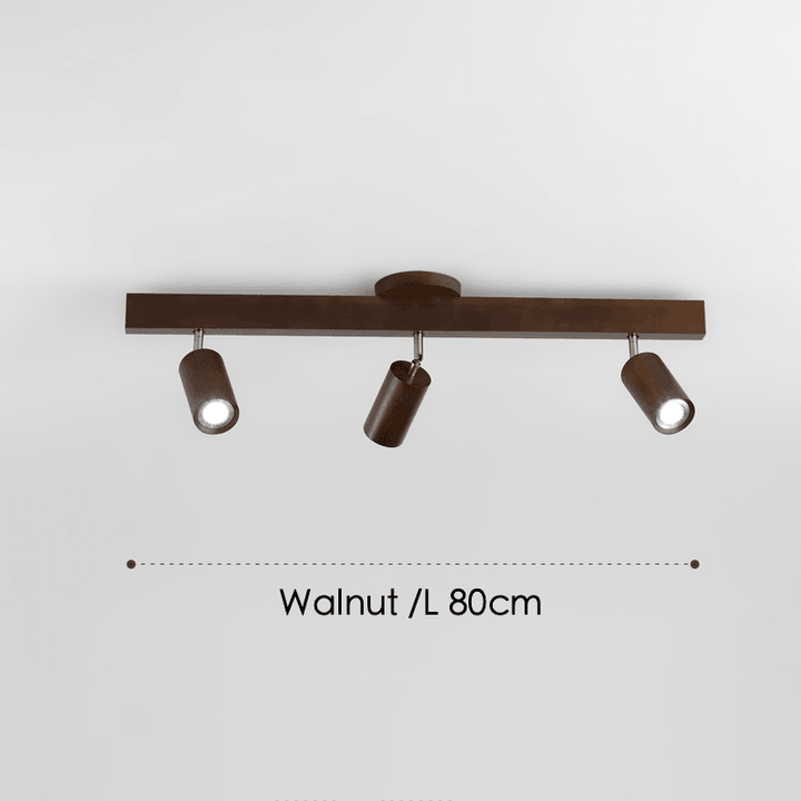 Treprodukt lampe justerbar med varmt lys og minimalistisk design | Skanto