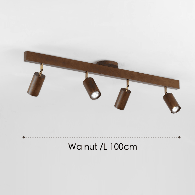 Treprodukt lampe justerbar med varmt lys og minimalistisk design | Skanto