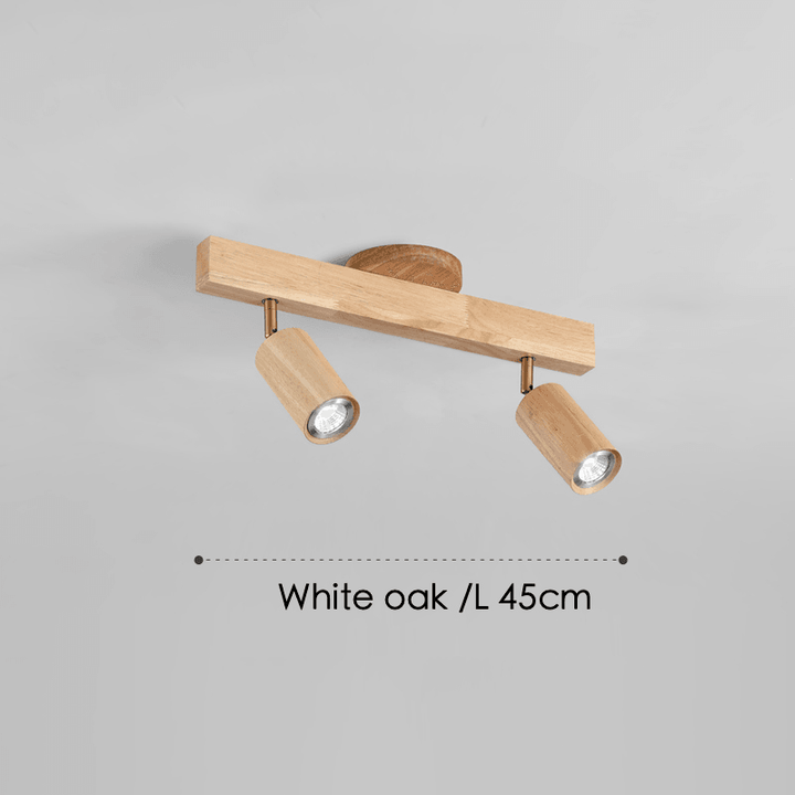 Treprodukt lampe justerbar med varmt lys og minimalistisk design | Skanto