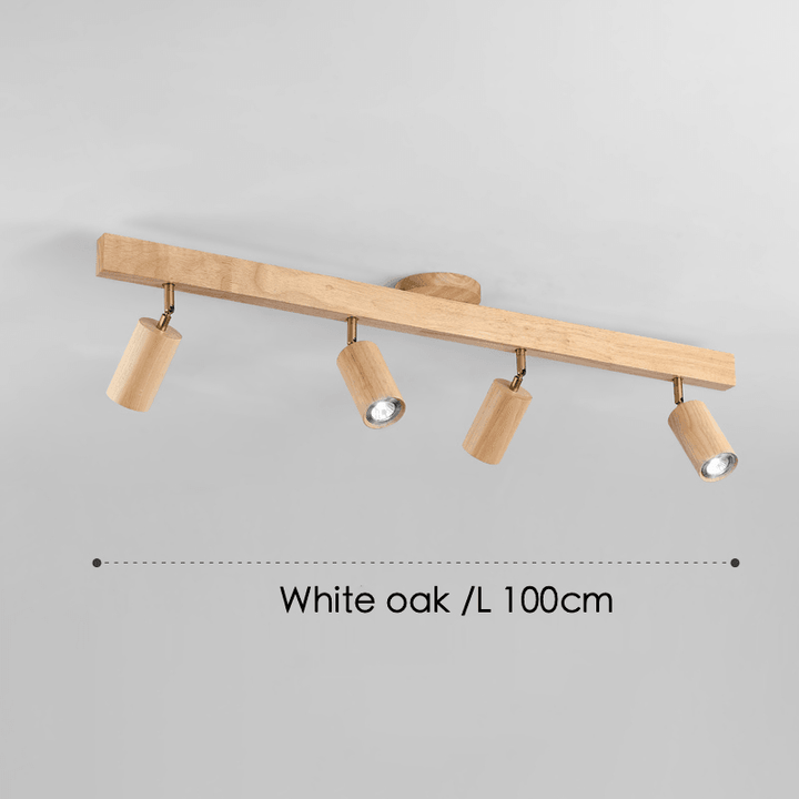 Treprodukt lampe justerbar med varmt lys og minimalistisk design | Skanto