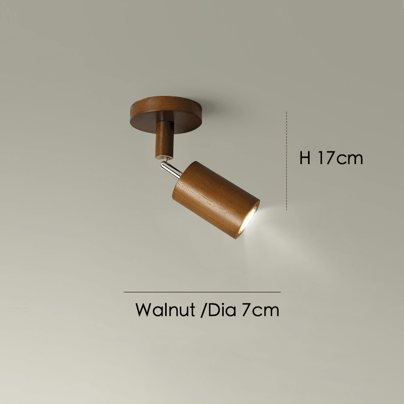 Treprodukt lampe justerbar med varmt lys og minimalistisk design | Skanto