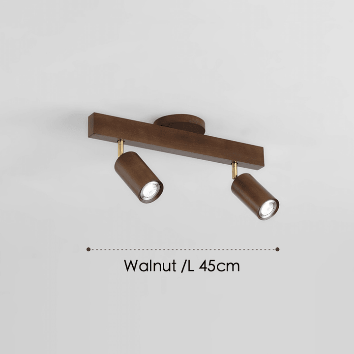 Treprodukt lampe justerbar med varmt lys og minimalistisk design | Skanto