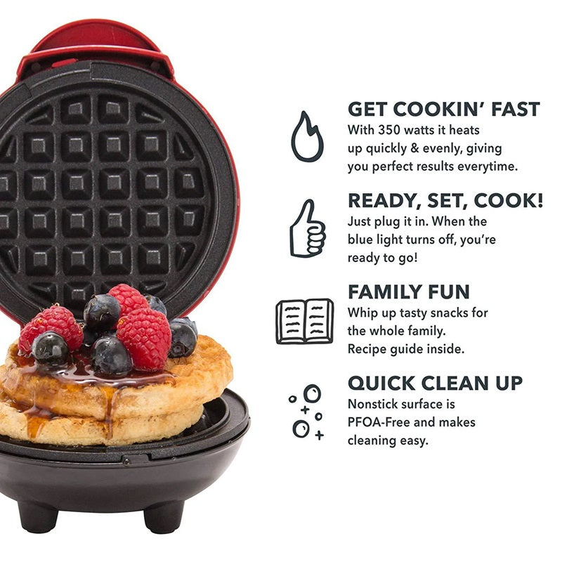 Skanto | Electric Nonstick Mini Waffle Maker