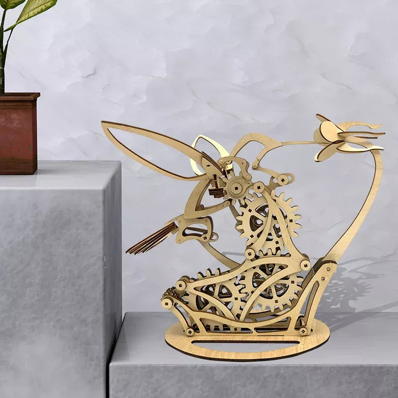Skanto | 3D Tre Mekanisk Kolibri og Tre Mekanisk Skilpadde