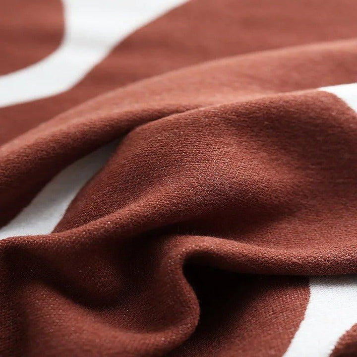 Skanto | Moderne, Abstrakt Kastepledd i Bohemsk Stil – Nordisk Stil Pledd, Sengeteppe, Bedekledninger
