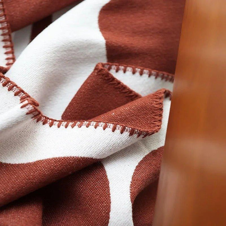 Skanto | Moderne, Abstrakt Kastepledd i Bohemsk Stil – Nordisk Stil Pledd, Sengeteppe, Bedekledninger