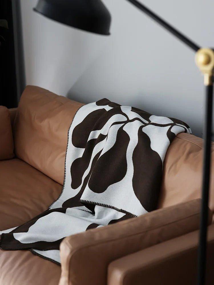 Skanto | Moderne, Abstrakt Kastepledd i Bohemsk Stil – Nordisk Stil Pledd, Sengeteppe, Bedekledninger