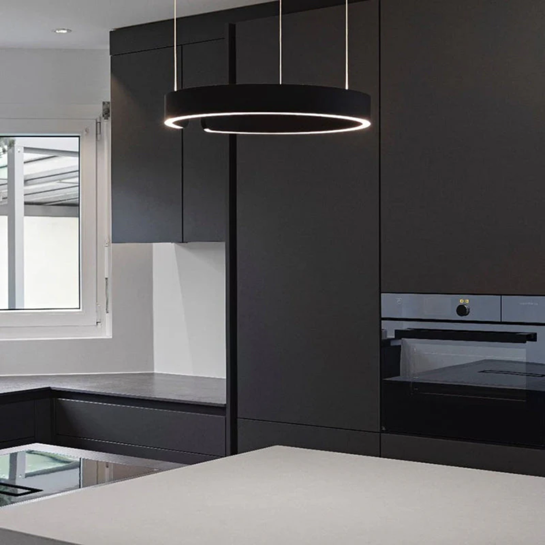 Skanto | Moderne Sirkel LED Pendellampe - HaloRing