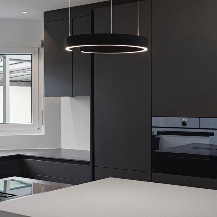 Skanto | Moderne Sirkel LED Pendellampe - HaloRing